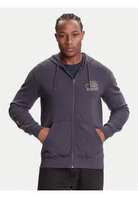 Quiksilver Bluza EQYFT05133-KSH0 Granatowy Regular Fit. Kolor: niebieski. Materiał: bawełna