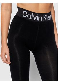 Calvin Klein Underwear Legginsy 701218762 Czarny Slim Fit. Kolor: czarny. Materiał: bawełna, syntetyk #3