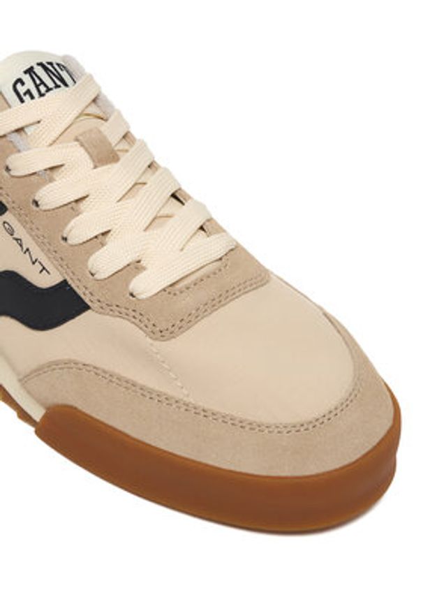 GANT - Gant Sneakersy 32633172 Beżowy. Kolor: beżowy. Materiał: zamsz, skóra