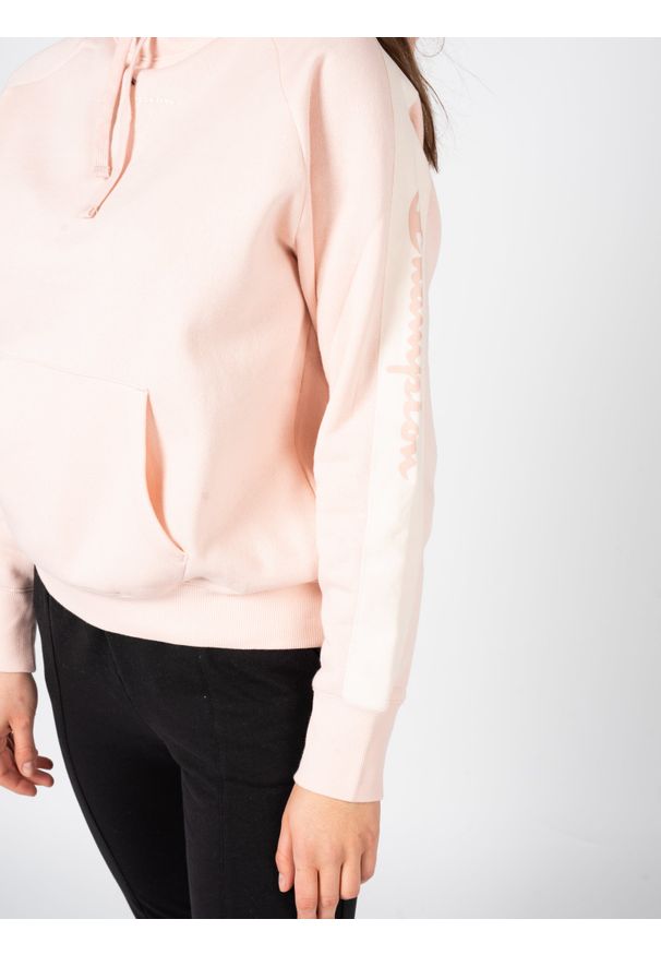 Champion Bluza "Hoodie" | 115571 | Kobieta | Różowy. Kolor: różowy. Materiał: poliester, bawełna. Wzór: nadruk. Styl: sportowy, elegancki, klasyczny