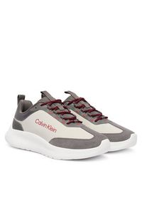 Calvin Klein Sneakersy Light Eva Runner HM0HM02241 Szary. Kolor: szary. Materiał: materiał #6