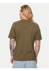 Jack & Jones - Jack&Jones T-Shirt Jprblulouie 12259674 Brązowy Regular Fit. Kolor: brązowy. Materiał: bawełna