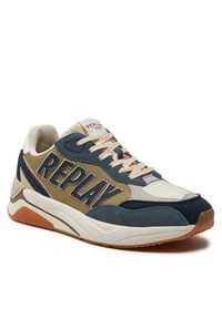 Replay Sneakersy GMS6I.000.C0031T Khaki. Kolor: brązowy #3