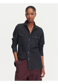 G-Star RAW - G-Star Raw Koszula D30440 E356 Granatowy Regular Fit. Kolor: niebieski. Materiał: bawełna #1