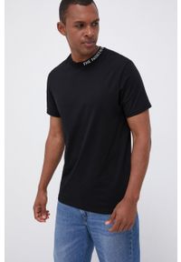 The North Face T-shirt bawełniany kolor czarny z nadrukiem. Okazja: na co dzień. Kolor: czarny. Materiał: bawełna. Wzór: nadruk. Styl: casual #4