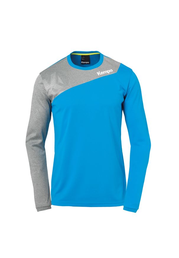 KEMPA - Dżersej z długim rękawem Kempa Core 2.0. Kolor: wielokolorowy, niebieski, szary. Materiał: jersey. Długość rękawa: długi rękaw. Długość: długie. Sport: fitness, piłka ręczna