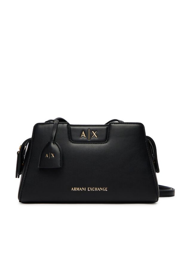 Armani Exchange Torebka XW002160 AF19892 UC001 Czarny. Kolor: czarny. Materiał: skórzane