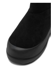 Moon Boot Śniegowce Luna Low Suede Boot 80D2480040 Czarny. Kolor: czarny. Materiał: zamsz, skóra #4