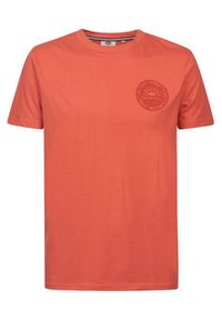 Petrol Industries T-Shirt M-1030-TSR668 Pomarańczowy Regular Fit. Kolor: pomarańczowy