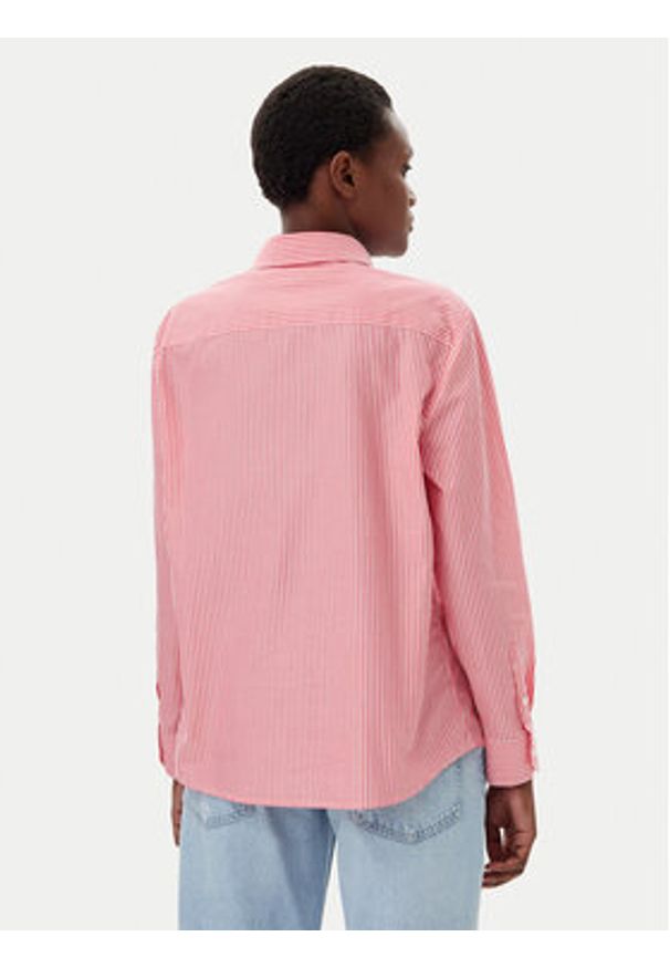 Tommy Jeans Koszula DW0DW20290 Różowy Regular Fit. Kolor: różowy. Materiał: bawełna
