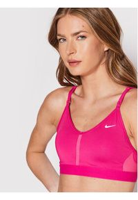 Nike Biustonosz sportowy Indy CZ4456 Różowy. Kolor: różowy. Materiał: syntetyk #4