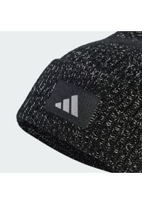 Adidas - Czapka RunxCLIMAWARM. Kolor: wielokolorowy, czarny, szary