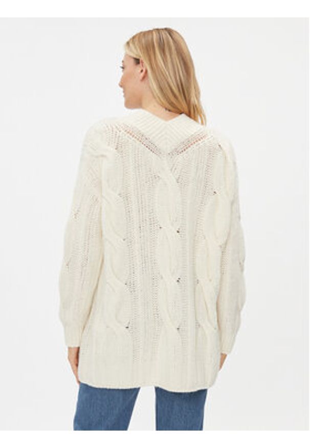 MAX&Co. Sweter Florence 73642623 Beżowy Regular Fit. Kolor: beżowy. Materiał: syntetyk