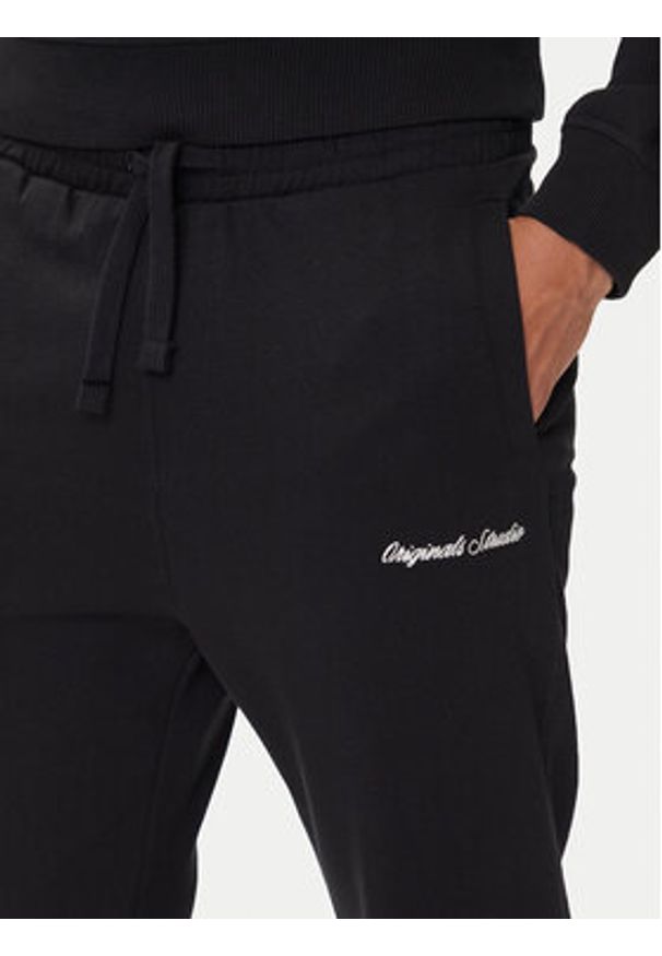 Jack & Jones Dres Norrebro 12291538 Czarny Relaxed Fit. Kolor: czarny. Materiał: bawełna