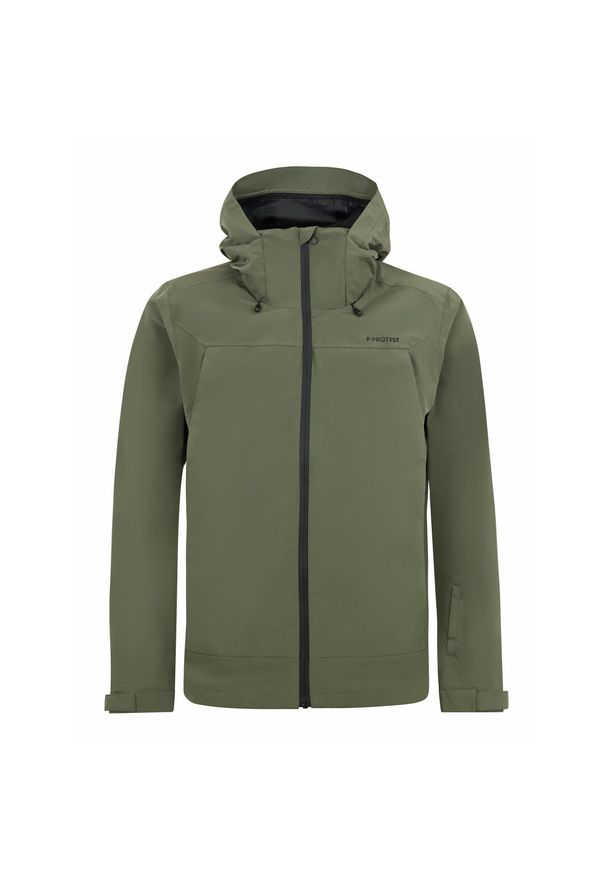 Kurtka wodoodporna Protest PRTWOODGATE. Kolor: zielony