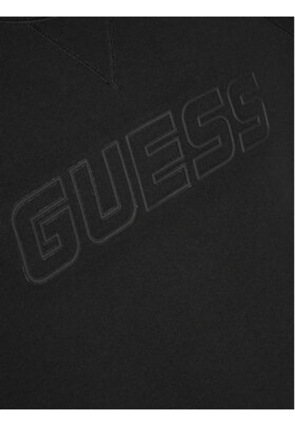 Guess Bluza Z4YQ16 KAIJ1 Czarny Regular Fit. Kolor: czarny. Materiał: bawełna