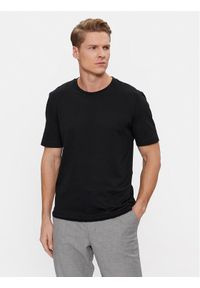 BOSS - Boss T-Shirt Tiburt 240 50452680 Czarny Regular Fit. Kolor: czarny. Materiał: bawełna #1
