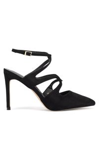 DeeZee Szpilki WYL3616-5 Czarny. Kolor: czarny. Materiał: materiał. Obcas: na szpilce #1