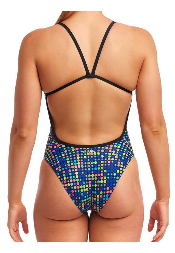 FUNKITA - Strój do pływania Funkita Dial A Dot - Single Strength. Kolor: niebieski