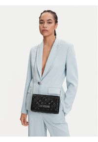 Love Moschino - LOVE MOSCHINO Torebka JC4248PP0MLA000B Czarny. Kolor: czarny. Materiał: skórzane