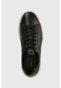 GANT - Gant sneakersy skórzane Zonick kolor czarny 27631231.G00. Nosek buta: okrągły. Kolor: czarny. Materiał: skóra #4