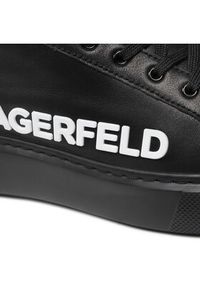 Karl Lagerfeld - KARL LAGERFELD Sneakersy KL62210 00X Czarny. Kolor: czarny. Materiał: skóra #4