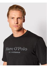 Marc O'Polo T-Shirt B21 2012 51052 Czarny Regular Fit. Typ kołnierza: polo. Kolor: czarny. Materiał: bawełna