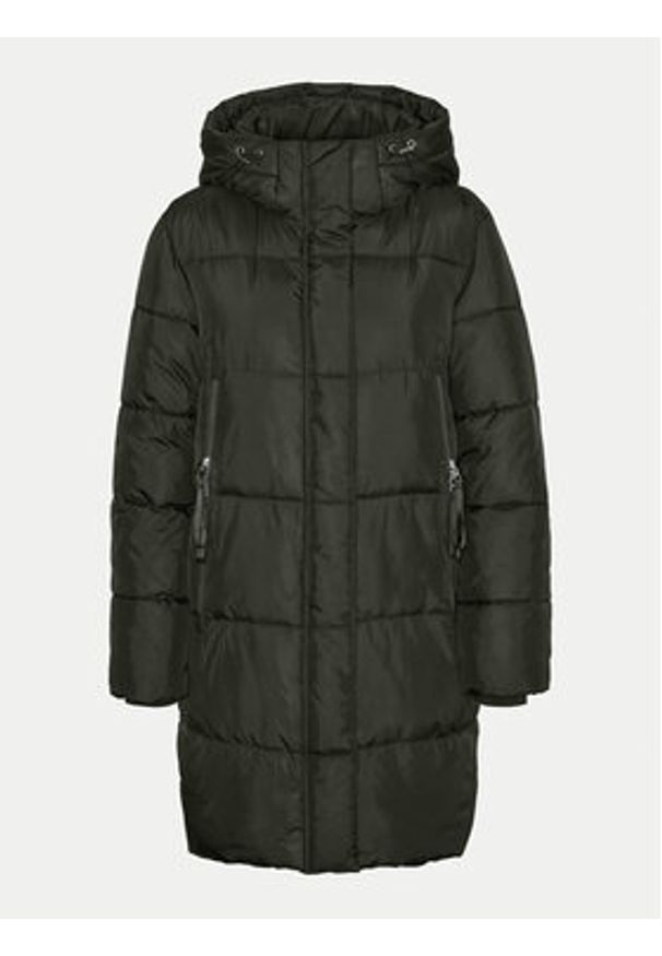 Vero Moda Płaszcz zimowy Nova 10311653 Szary Regular Fit. Kolor: szary. Materiał: syntetyk. Sezon: zima
