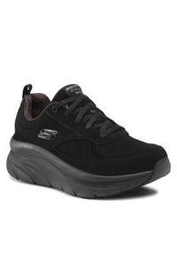 skechers - Skechers Sneakersy Pure Pleasure 149318/BBK Czarny. Kolor: czarny. Materiał: skóra