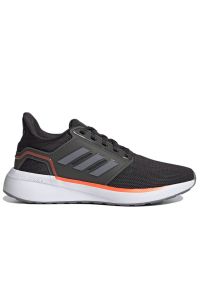Adidas - Buty adidas EQ19 Run H02037 - szare. Zapięcie: sznurówki. Kolor: szary. Materiał: guma, materiał. Szerokość cholewki: normalna. Model: Adidas Cloudfoam. Sport: bieganie