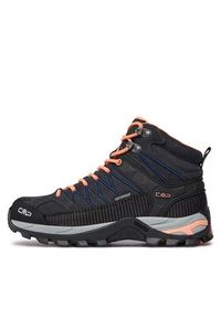 CMP Trekkingi Rigel Mid Wmn Trekking Shoe Wp 3Q12946 Szary. Kolor: szary. Materiał: zamsz, skóra #6