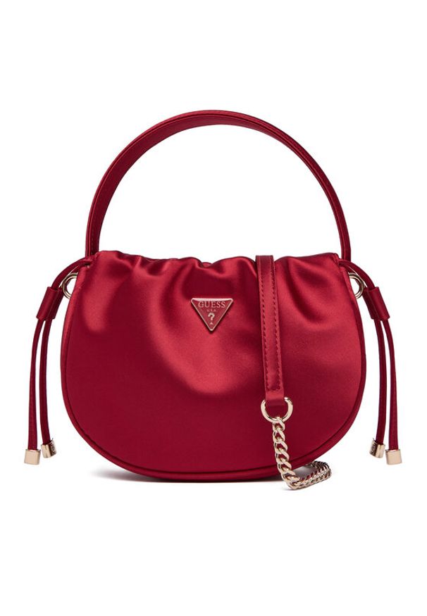 Guess Torebka Elsie Mini HWSE96 50750 Bordowy. Kolor: czerwony
