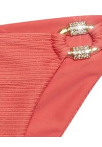 BEACH BUNNY - Dół od bikini Madagascar Glam. Kolor: różowy, wielokolorowy, fioletowy. Materiał: prążkowany, materiał. Wzór: aplikacja #3