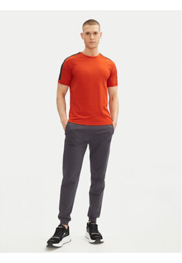 EA7 Emporio Armani Spodnie dresowe 8NPP66 PJVRZ U8115 Szary Slim Fit. Kolor: szary. Materiał: bawełna