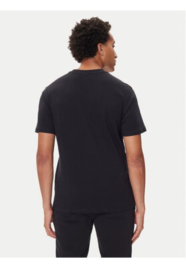 Napapijri T-Shirt S-Funes Ss NP0A88UA Czarny Regular Fit. Kolor: czarny. Materiał: bawełna