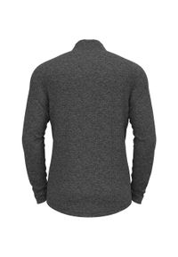 Bluza polarowa męska Odlo Mid TENCIA zapinana na zamek. Kolor: szary. Materiał: polar