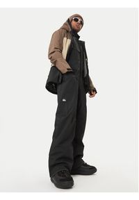 Quiksilver Spodnie snowboardowe Utility EQYTP03217 Czarny Regular Fit. Kolor: czarny. Materiał: syntetyk. Sport: snowboard #4