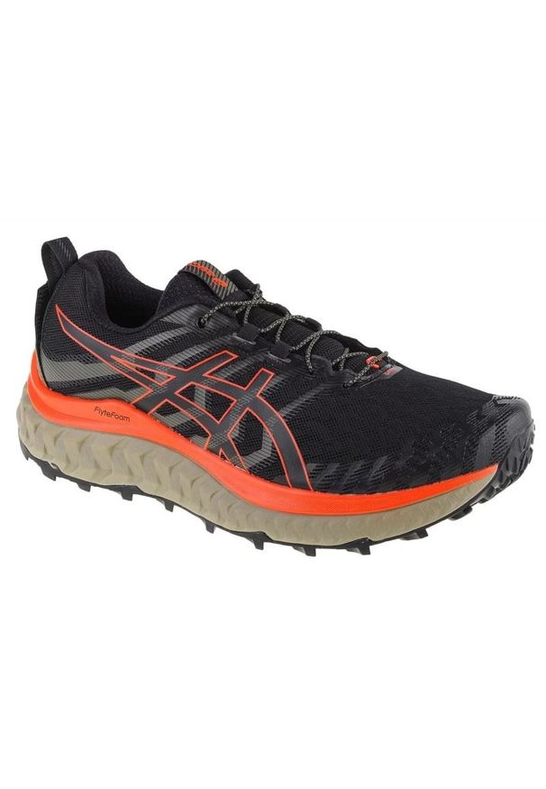 Buty do biegania Asics Trabuco Max M 1011B028-006 czarne. Zapięcie: sznurówki. Kolor: czarny. Materiał: materiał, tkanina, syntetyk, guma. Szerokość cholewki: normalna