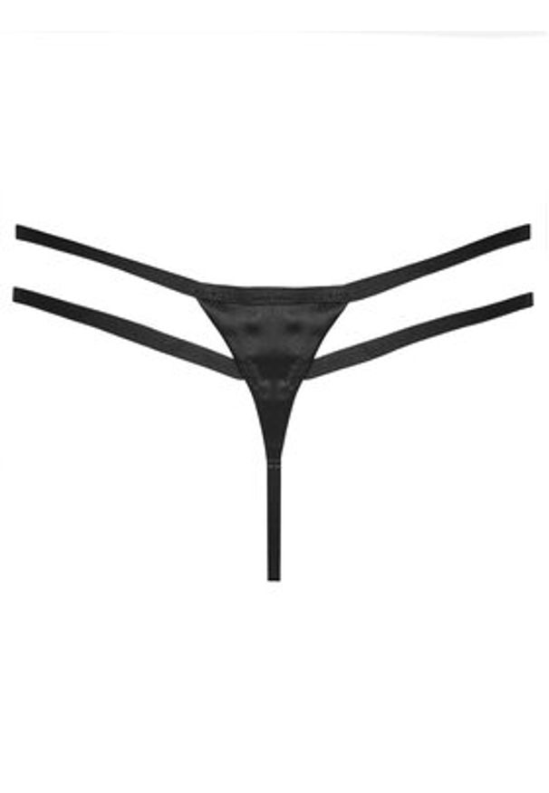 Hunkemöller Stringi Vienna 301822 Czarny. Kolor: czarny. Materiał: syntetyk