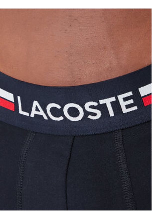 Lacoste Komplet bokserek 5H2382 Granatowy. Kolor: niebieski. Materiał: bawełna