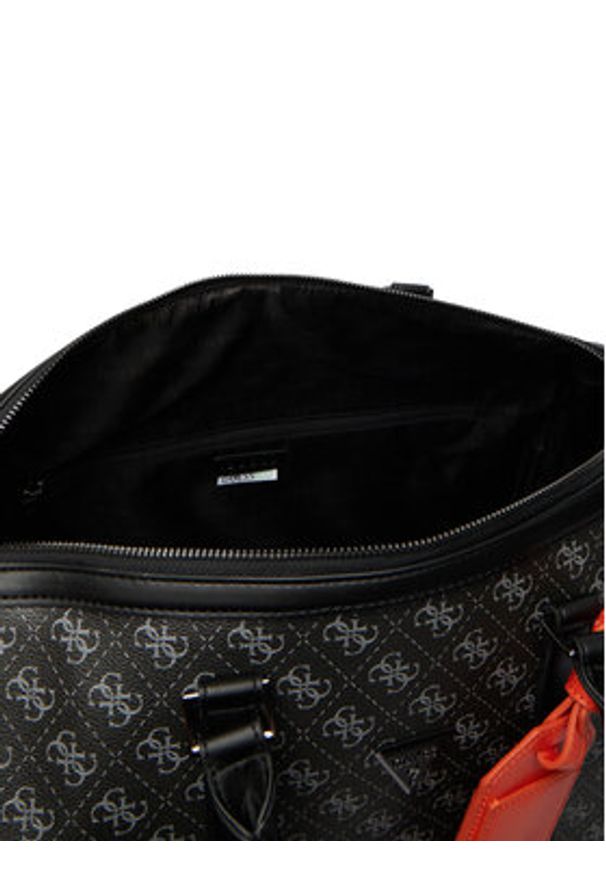 Guess Torba weekendowa TMMILO P6333 Czarny. Kolor: czarny. Materiał: skóra