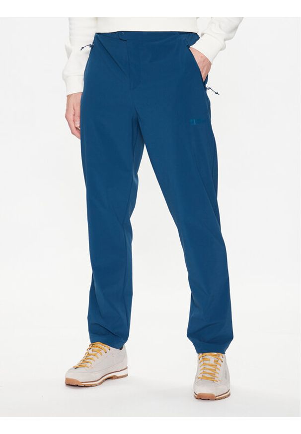 Jack Wolfskin Spodnie outdoor Prelight 1508091 Niebieski Regular Fit. Kolor: niebieski. Materiał: syntetyk. Sport: outdoor