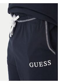 Guess Piżama U6GX03 KCAM1 Granatowy Regular Fit. Kolor: niebieski. Materiał: bawełna #3