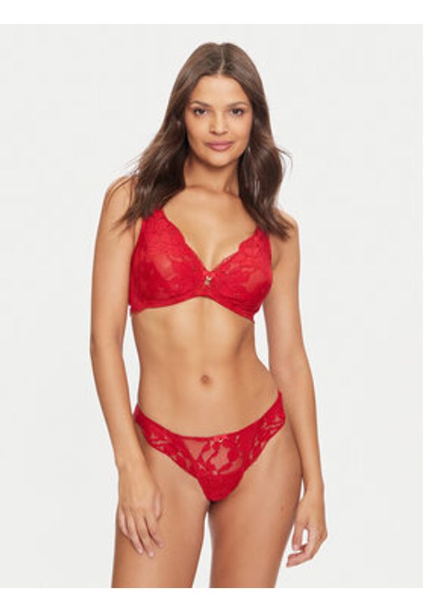 SELMARK - Selmark Stringi Federica 61101 Czerwony. Kolor: czerwony. Materiał: syntetyk