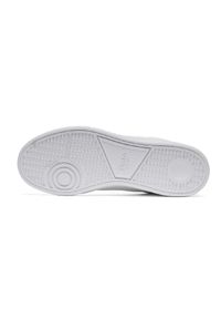 Ralph Lauren - RALPH LAUREN - Skórzane białe sneakersy z logo. Nosek buta: okrągły. Kolor: biały. Materiał: skóra. Wzór: napisy. Obcas: na płaskiej podeszwie #4