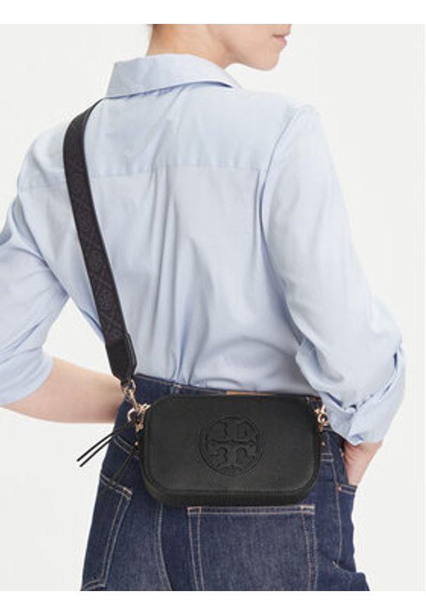 Tory Burch Torebka 171956 Czarny. Kolor: czarny. Materiał: skórzane