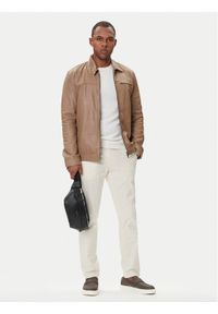 Calvin Klein Nerka Raised Waistbag LV04D3161G Czarny. Kolor: czarny. Materiał: skóra #1