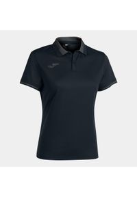 Koszulka polo tenisowa damska Joma Championship VI. Typ kołnierza: polo. Kolor: szary, czarny, brązowy, wielokolorowy. Sport: tenis #1