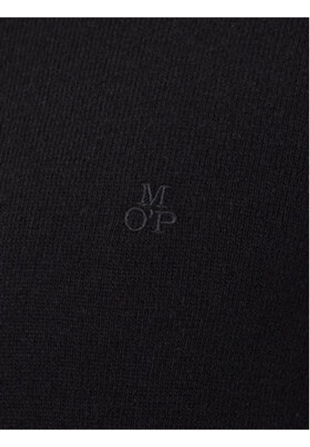 Marc O'Polo Sweter 529 5144 60504 Czarny Regular Fit. Typ kołnierza: polo. Kolor: czarny. Materiał: bawełna