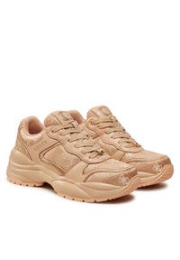 Guess Sneakersy Samnie FLFSAM FAL12 Beżowy. Kolor: beżowy. Materiał: materiał #5